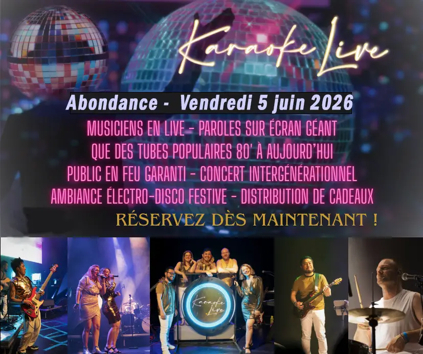 Lire la suite à propos de l’article KAROKÉ LIVE GÉANT avec chanteurs et musiciens