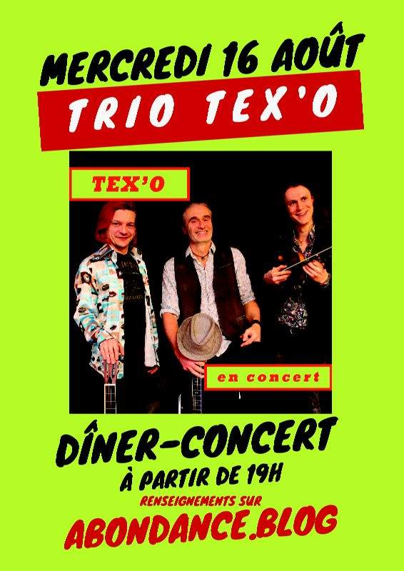 You are currently viewing TEX’O à Abondance : Une Soirée Concert Incontournable le 16 août 2023!