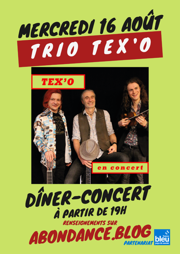 Concert Texo en trio