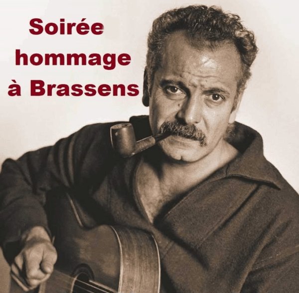 Georges BRASSENS diner Café Concert billet 5 ans et moins