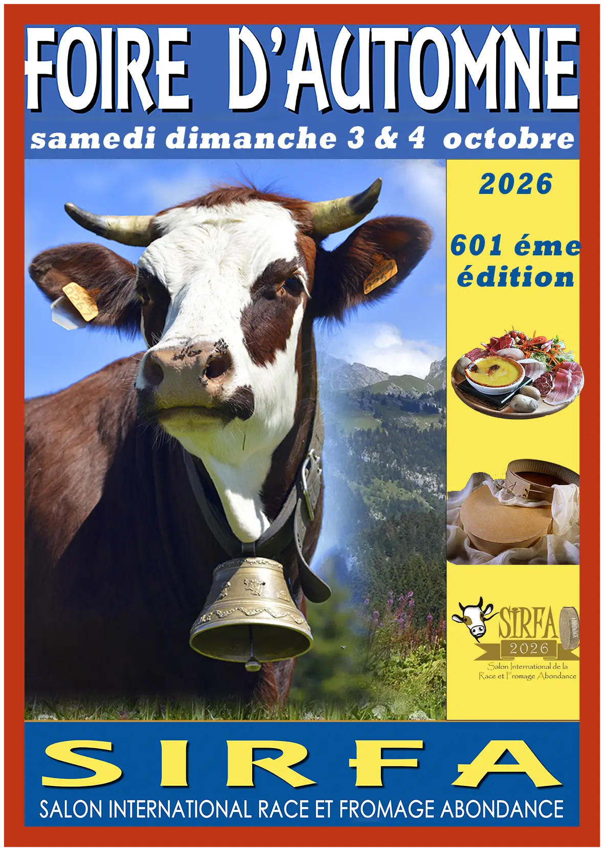 Lire la suite à propos de l’article FOIRE D&rsquo;AUTOMNE – SIRFA