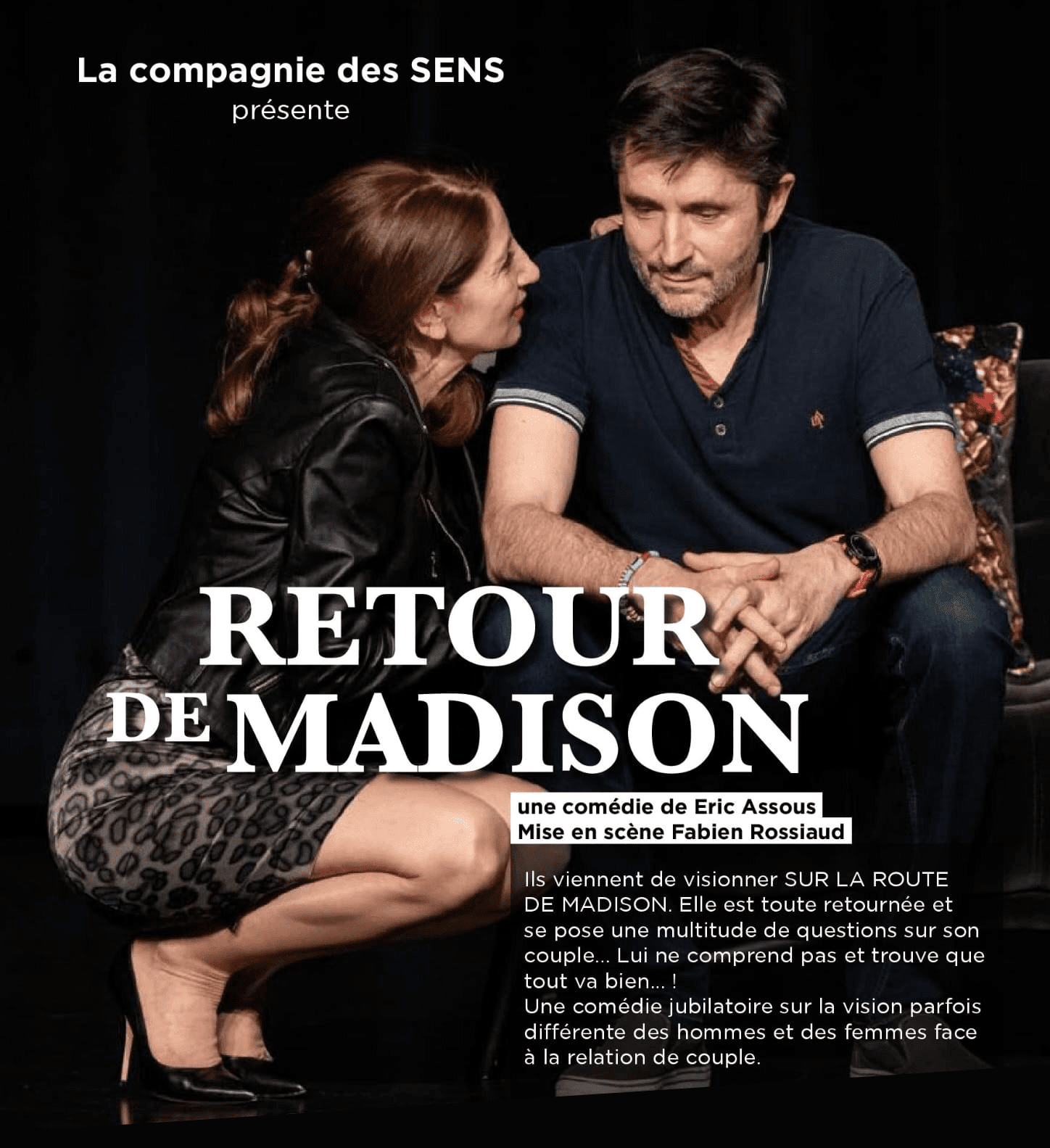 Lire la suite à propos de l’article THEATRE samedi 21 novembre 2026 RETOUR DE MADISON