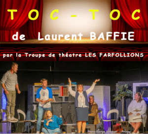 Lire la suite à propos de l’article THEATRE samedi 24 octobre 2026 – TOC-TOC