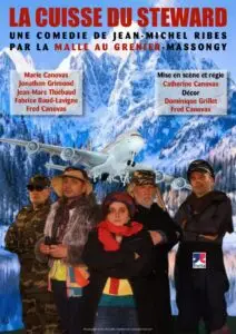 Lire la suite à propos de l’article THEATRE LA CUISSE DU STEWARD samedi 19 septembre 2026 20h30