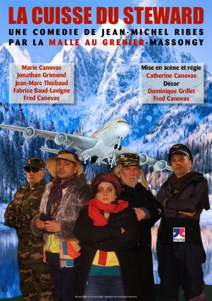 Lire la suite à propos de l’article THEATRE samedi 19 septembre 2026 LA CUISSE DU STEWARD